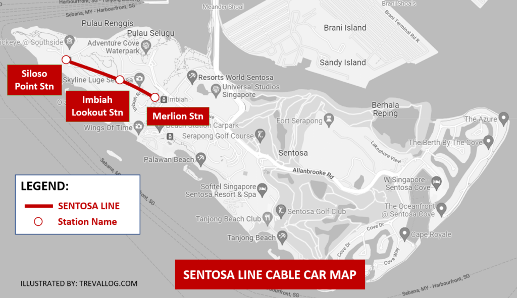 Sentosa Cable Car Map: Top 10 Stops for Spectacular Sights”