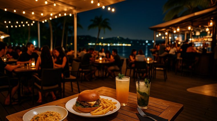 Where to Eat After Dark: Late-Night Food Options on Sentosa