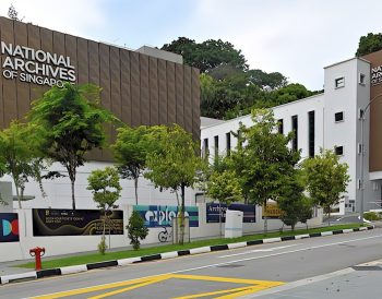 Visiting the National Archives of Singapore
