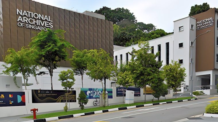 Visiting the National Archives of Singapore